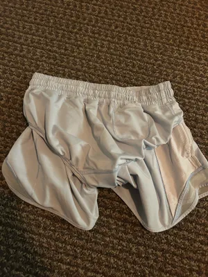 Light Blue Lululemon Shorts Hotty Hot 2.5" Low-Rise thumbnail 5