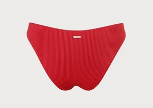 Berlook Red Solid Low Waisted Bikini BOTTOM ONLY 62 thumbnail 5