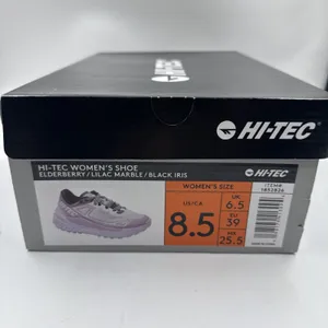 Hi-Tec Women Trail Shoe Size 8.5 Breathable Mesh Lining, Lace Up, Lilac, Purple thumbnail 16