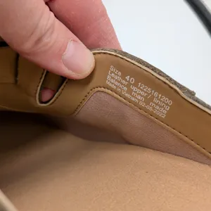 Dansko Caia Milled Nubuck Taupe Leather Wedge Clog Mules Womens 40 1225-161200 thumbnail 7