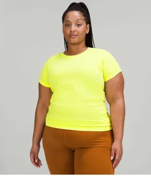 Lululemon Swiftly tech Short Sleeve Electric Yellow 6 Top thumbnail 5