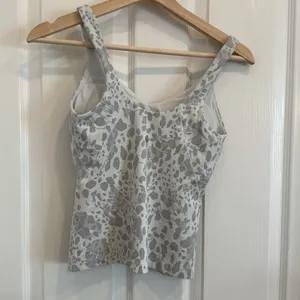 lululemon align tank with built in bra antique white camo print thumbnail 3