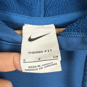 Nike Therma-FIT Colorblock Hoodie Pullover Sweatshirt Training Blue‎ Women Small thumbnail 6