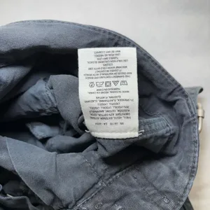 Anthropologie Slouched Trousers Gray Button Fly Pants Womens Size 26 Wide Leg thumbnail 10