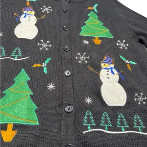 ✨ Star Blue Originals Christmas Cardigan Sweater M‎ 🎄⛄ ✨ thumbnail 2