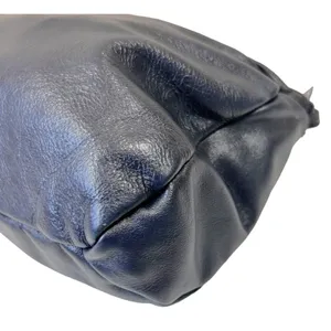 Vintage 70’s Excel Dark Blue Leather Crossbody Bag thumbnail 10