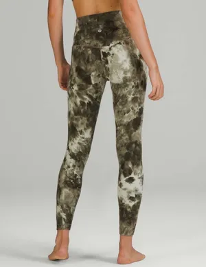 Lululemon Align High-Rise Pant 28" Diamond Dye Light Sage Medium Olive 4 thumbnail 6
