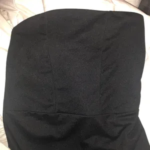🥺❤️ Cutest Simple Boohoo Tube top Black Bodysuit thumbnail 7