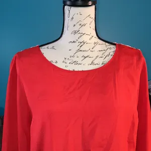 🎉4 for $20 LC Lauren Conrad Lace Back Blouse, XL thumbnail 2