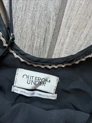 Urban Outfitters Black Spaghetti Strap Mini Dress thumbnail 2