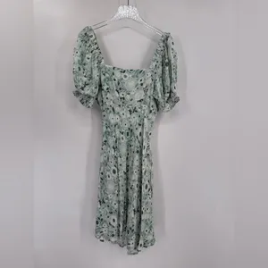 Anthropologie Forever That Girl Sweetheart‎ Floral Mini Dress Mint size small thumbnail 4