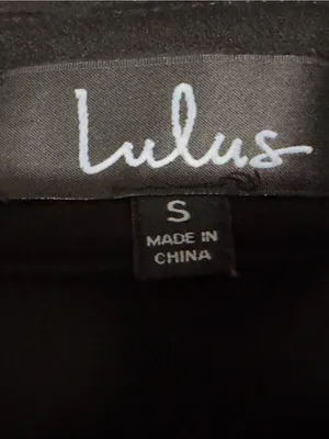 Lulu's | NWOT Black with Front Patch Pockets A-Line Mini Skirt (size S) thumbnail 10