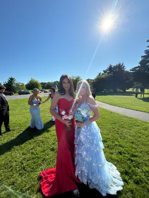 Sherri Hill 55500 Prom Dress light blue thumbnail 3