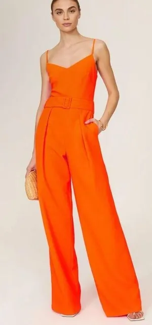 Black Halo Evie Jumpsuit 2 Rent the Runway Preloved $435 thumbnail 1
