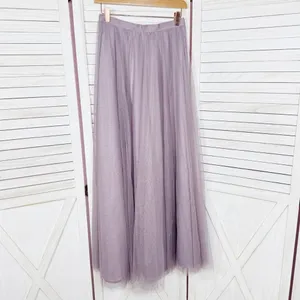 Revelry‎ Skylar Tulle Maxi Skirt Wisteria Mauve Purple Size 6 Formal Fairy thumbnail 6
