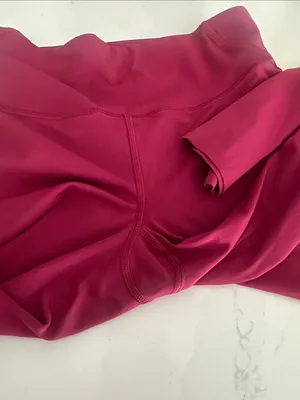 Lululemon‎ Base Pace High-Rise Tight 25" Red Merlot size 6 thumbnail 6