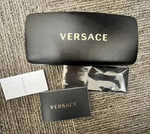 Versace Sunglasses Eyeglasses Glasses Hard Case Designer Clamshell 6”x2.5”x1.5“ thumbnail 1