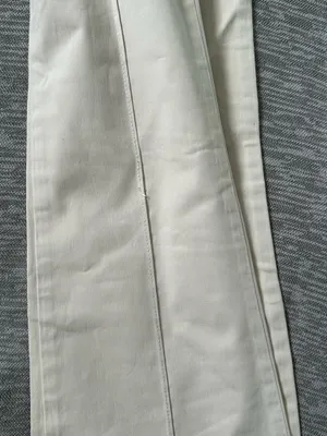 Brandy Melville J. Galt Low-Rise Cream Pants thumbnail 3
