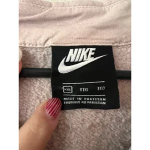 Nike Pink Quarter-Zip Sweatshirt Embroidered Logo thumbnail 4