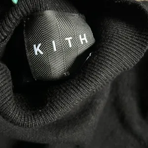 Kith black turtle neck sweater thumbnail 3