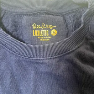 Lilly Pulitzer Luxletic Finn Top Navy Blue Side Zip Sweatshirt 005487‎ Womens S thumbnail 2