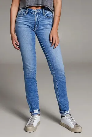 Buckle BKE Payton Skinny Stretch Jean Mid Rise‎ 26x30 Casual Modern Distressed thumbnail 1