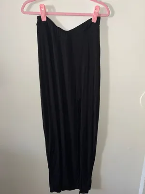 Klassy Network Skirt Black Maxi thumbnail 4