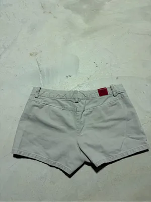 American Eagle y2k mini micro shorts tan khaki 6 thumbnail 4