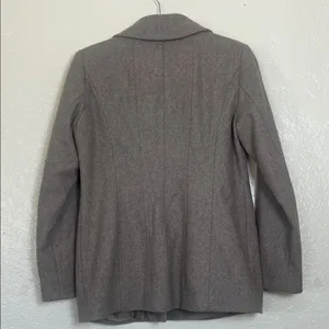 London Fog Women's Classic Gray Pea Coat Size‎ S thumbnail 6