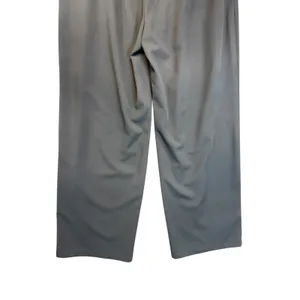 Halara Wide Leg‎ Pants Gray High Waist Old Money Capsule Wardrobe Size Large thumbnail 7