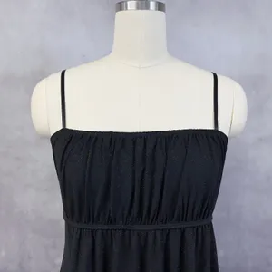 Y2K Babydoll Mini Dress Womens Medium‎ Sparkly Flowy Party Ballet Fairy Grunge thumbnail 2