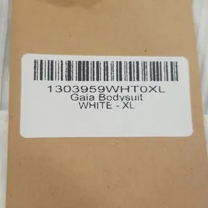 💕REFORMATION💕 Gaia Bodysuit ~ Square Neck Ribbed Long Sleeve White XL NWT thumbnail 11