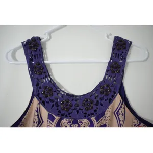 Free People Jewel Crochet Tank Dress Size 10 thumbnail 7