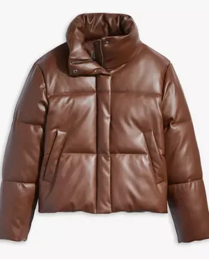 Levi’s Faux Leather Puffer thumbnail 3