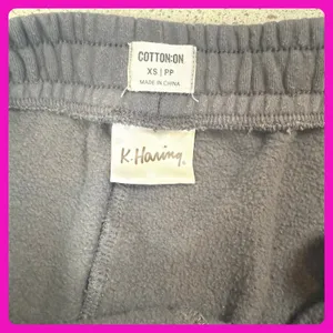 Cotton On K. Haring‎ Joggers Sweatpants Colorful Print XS Women's Athleisure thumbnail 3