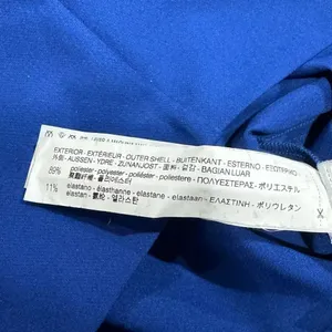 Zara Royal Blue Deep V Neck Dress Women’s Medium thumbnail 2