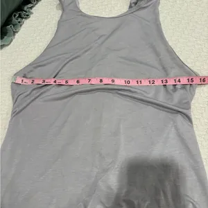 Lululemon Soul Stride Tank Iced Iris‎ size Medium thumbnail 6