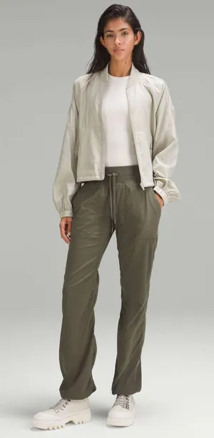 Lululemon Dance Studio Mid-Rise Pant *Full Length Army Green Size 0 thumbnail 1