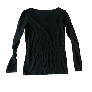 Mossimo Long Sleeve V Neck Tee Black Size M thumbnail 6
