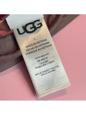 UGG Francis Bralette Taupe Brown Size L NWT Wireless Soft thumbnail 8