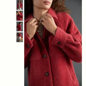 Anthropologie Greylin Houndstooth Shirt Jacket thumbnail 4