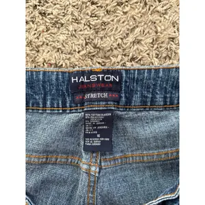 Halston Women's Stretch Medium Wash Jeans Size 16‎ thumbnail 4
