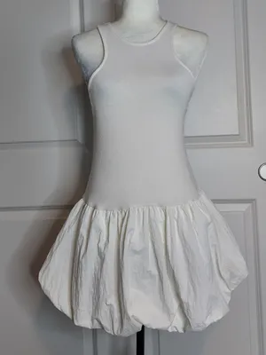 Divided H&M Women's White Dress thumbnail 1
