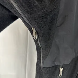 Women’s Small Black Denali Jacket Coat Pit Vents Chest Pocket thumbnail 4