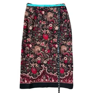 Vintage RL Richard Size 16 Floral Maxi Skirt thumbnail 3