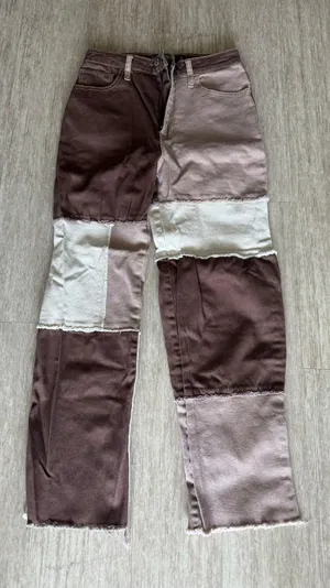 Hollister High Rise Patchwork Jeans thumbnail 2