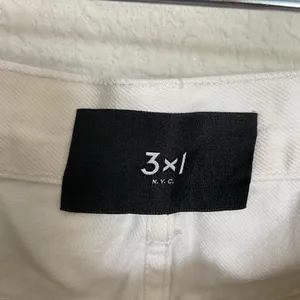 3X1 white distressed denim shorts moonstone size 27 thumbnail 4