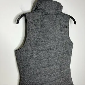 The North Face Pseudio puffer vest gray women’s size‎ medium winter casual thumbnail 12