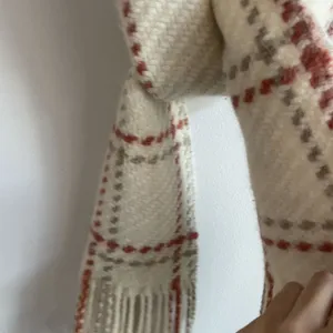 Banana Republic Factory Lambs Wool Blend Fringe Scarf 64x9 In thumbnail 3