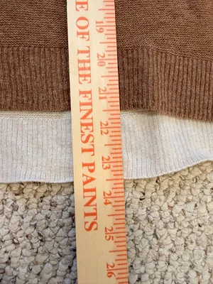 Madewell Merino Alpaca Colorblock Sweater‎ L thumbnail 7
